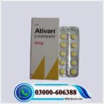 Lorazepam 2mg Tablet in Pakistan